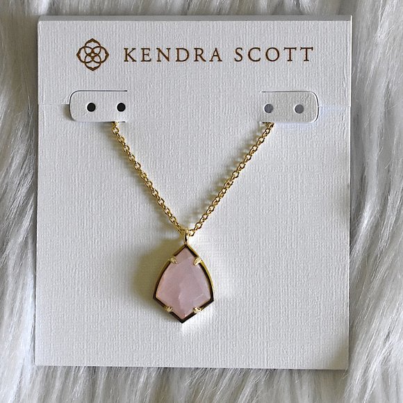 Kendra Scott Jewelry - Kendra Scott | Cory Pendant Necklace (Rose Quartz)